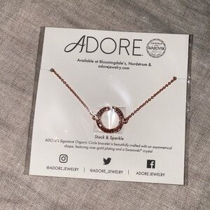 NWT Rose Gold Swarovski Crystal Bracelet